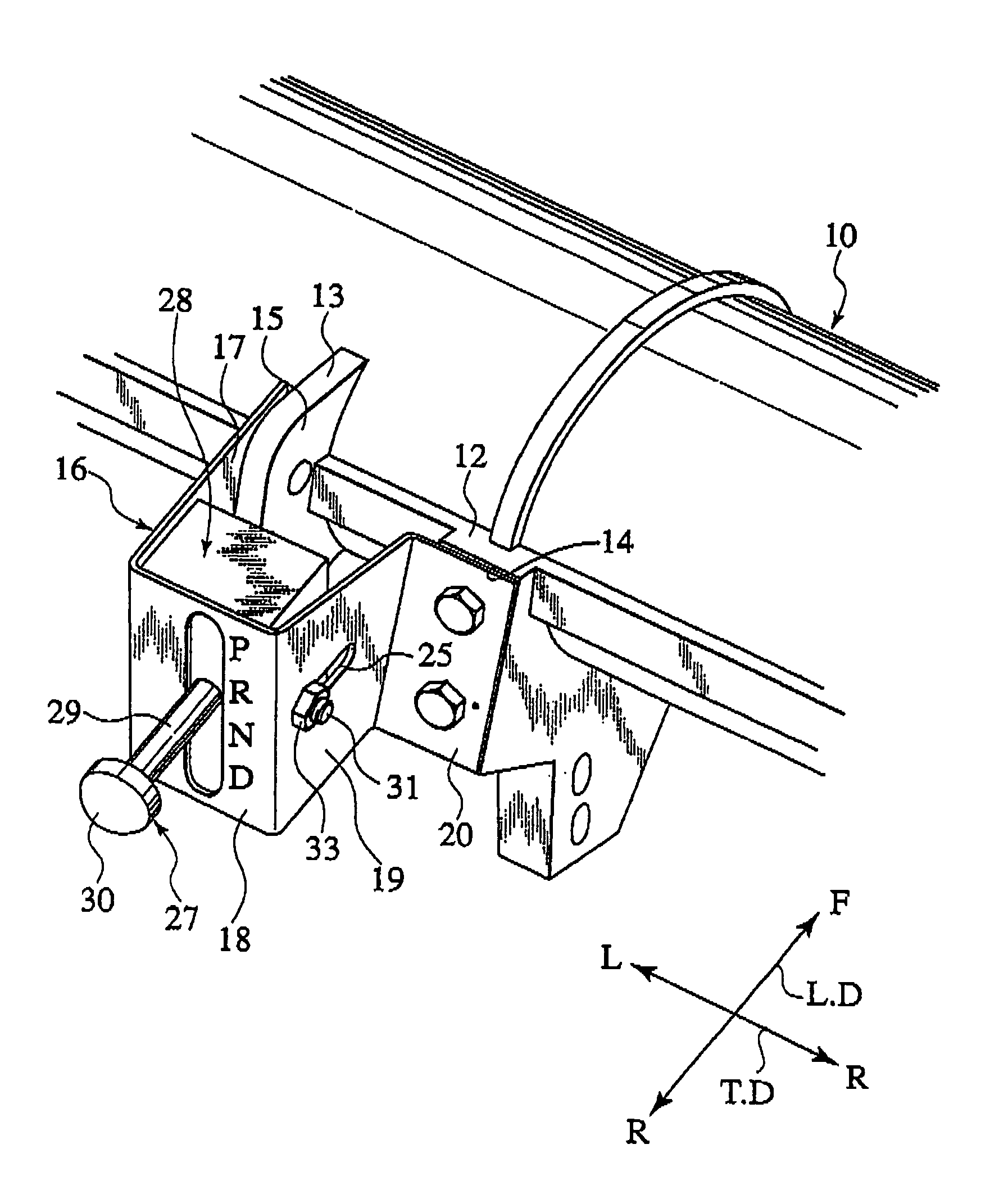 Shift lever assembly