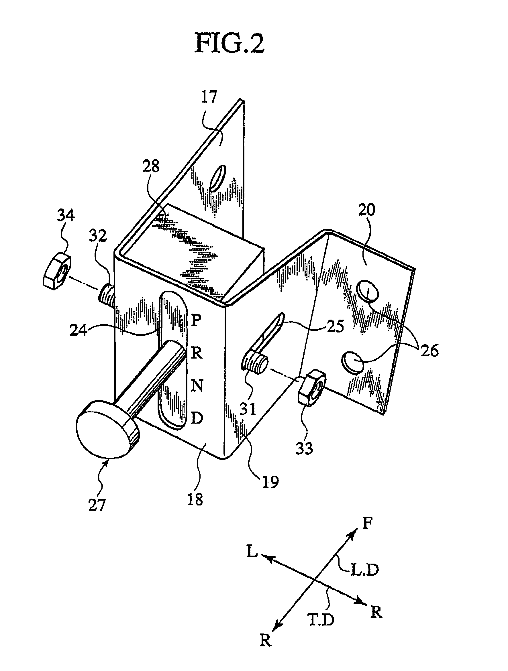 Shift lever assembly