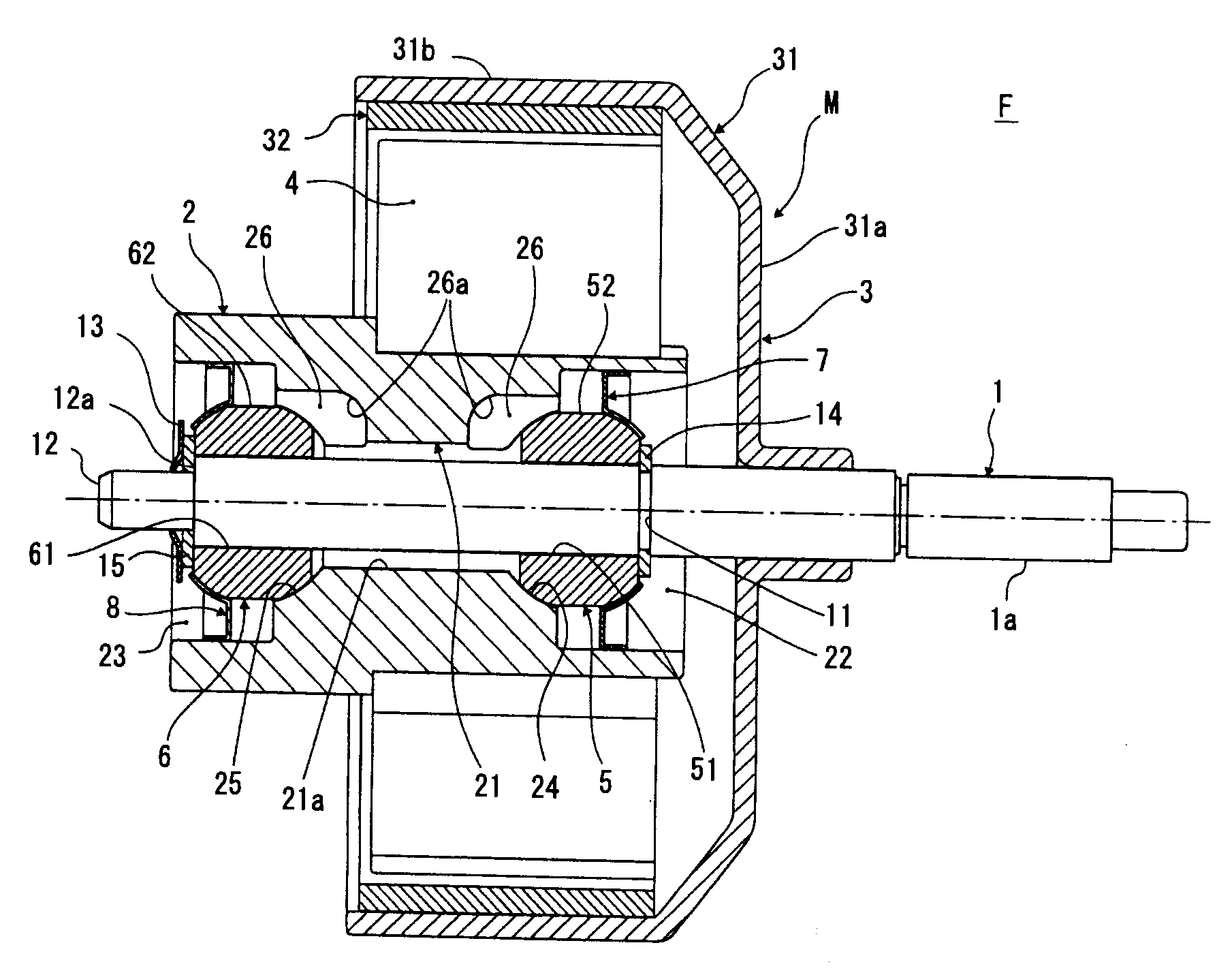 Bearing structure