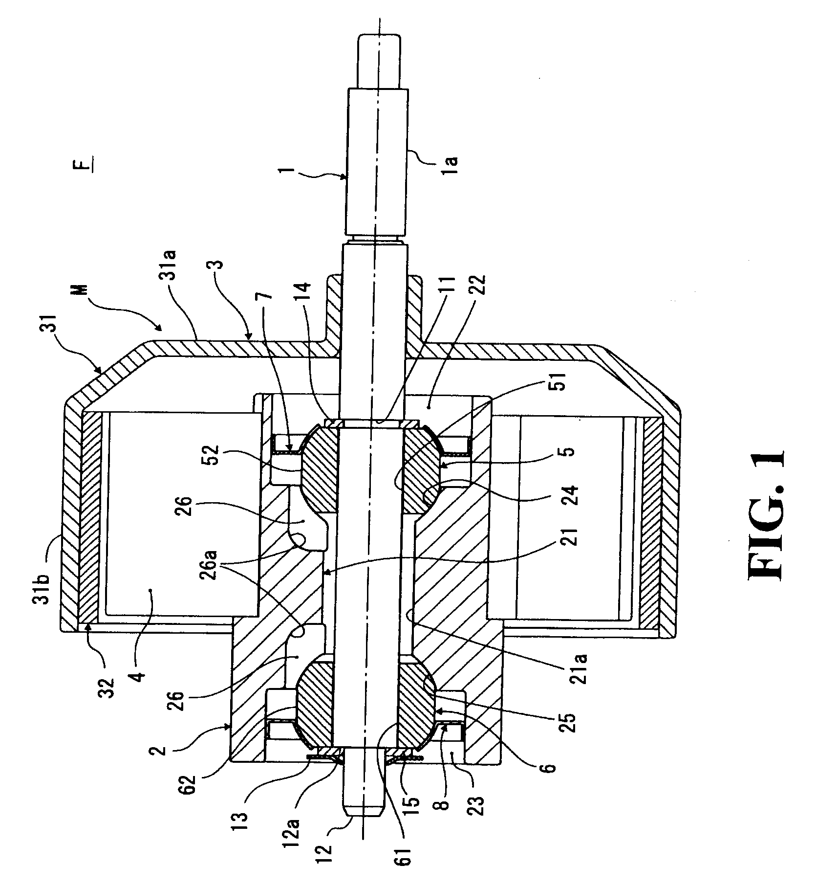 Bearing structure