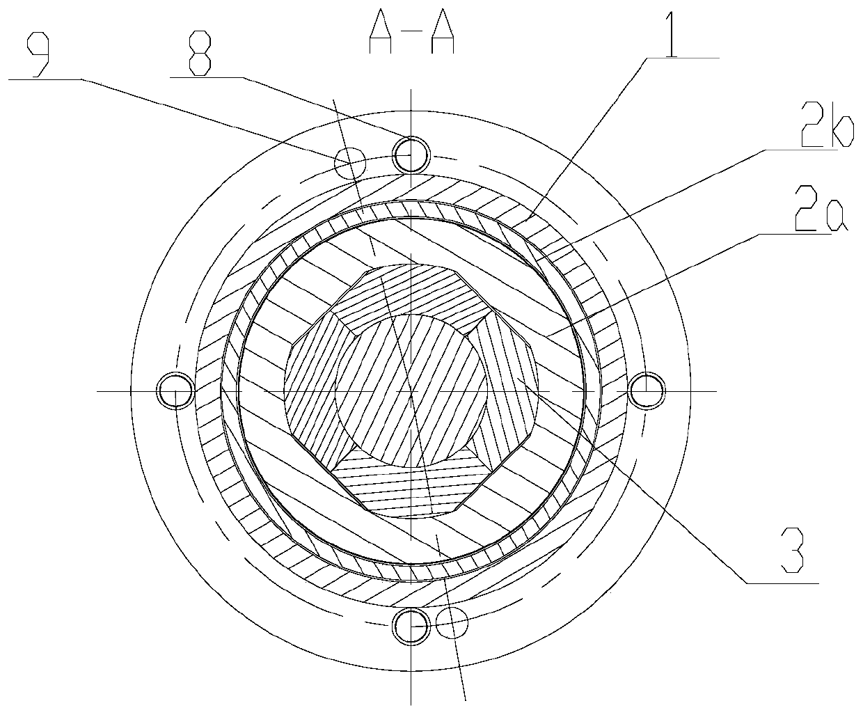 A pneumatic connection unlocking device