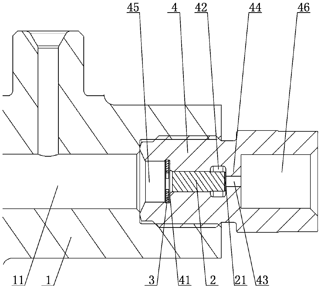 Microleakage device and common rail tube