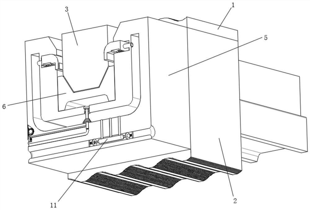 Power supply adapter adopting silica gel sealing assembly