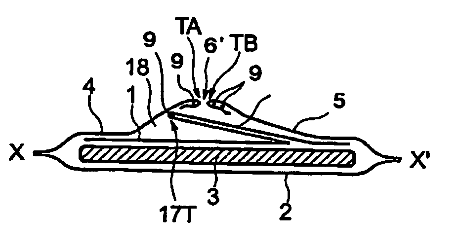 Absorbing pad for male