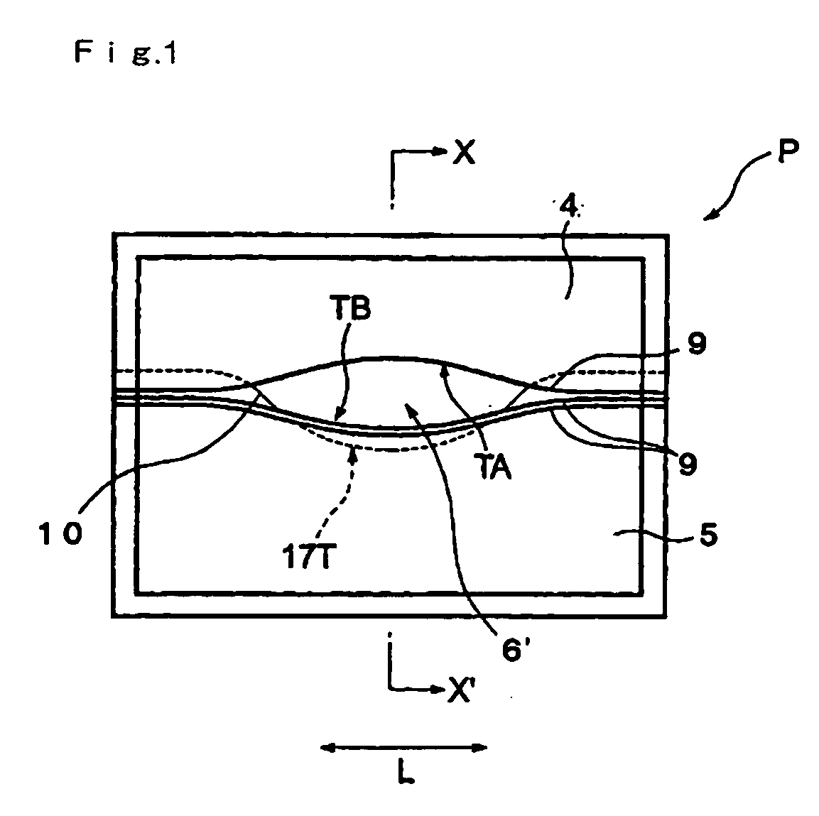 Absorbing pad for male