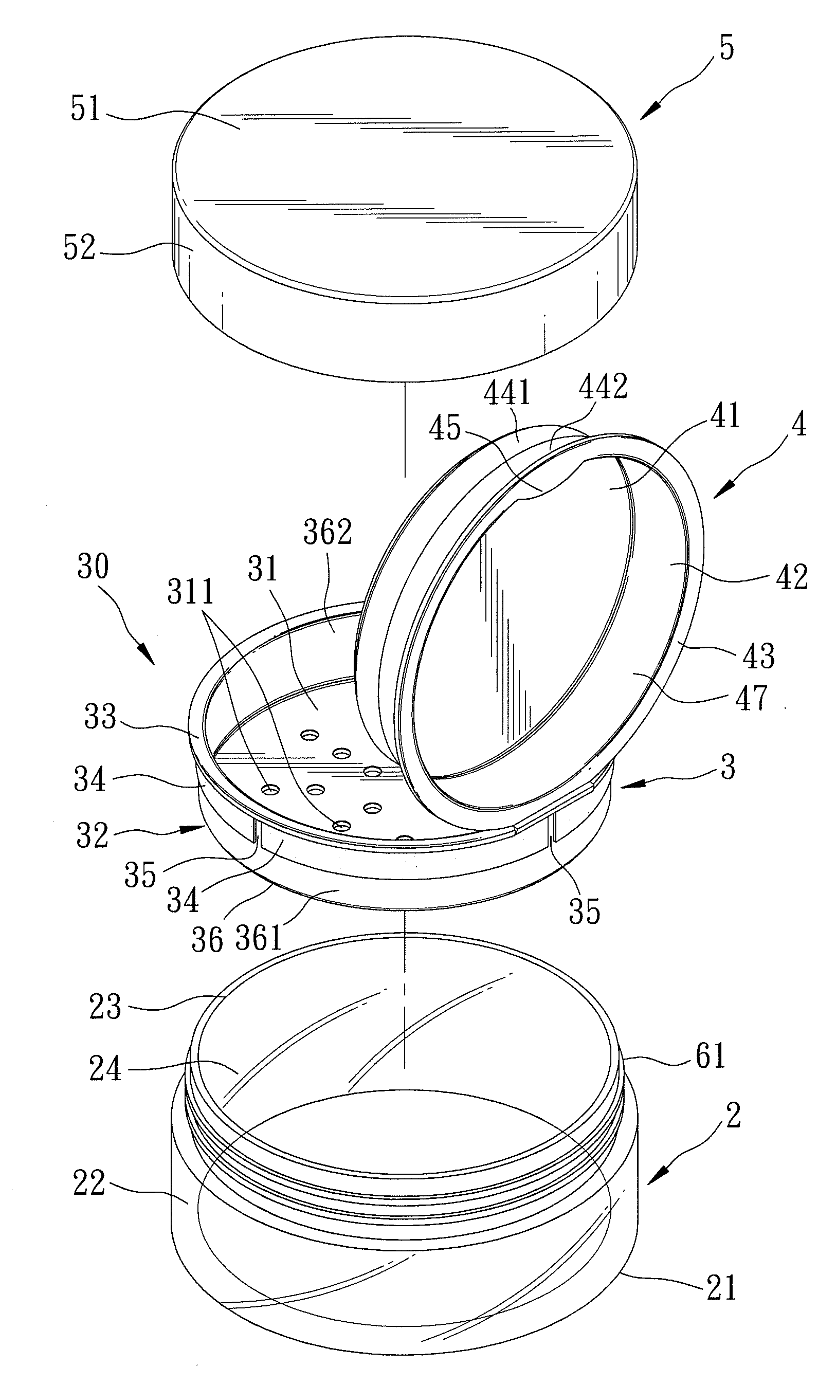 Powder Container