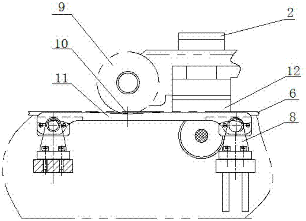 A labor-saving linkage positioning and locking structure