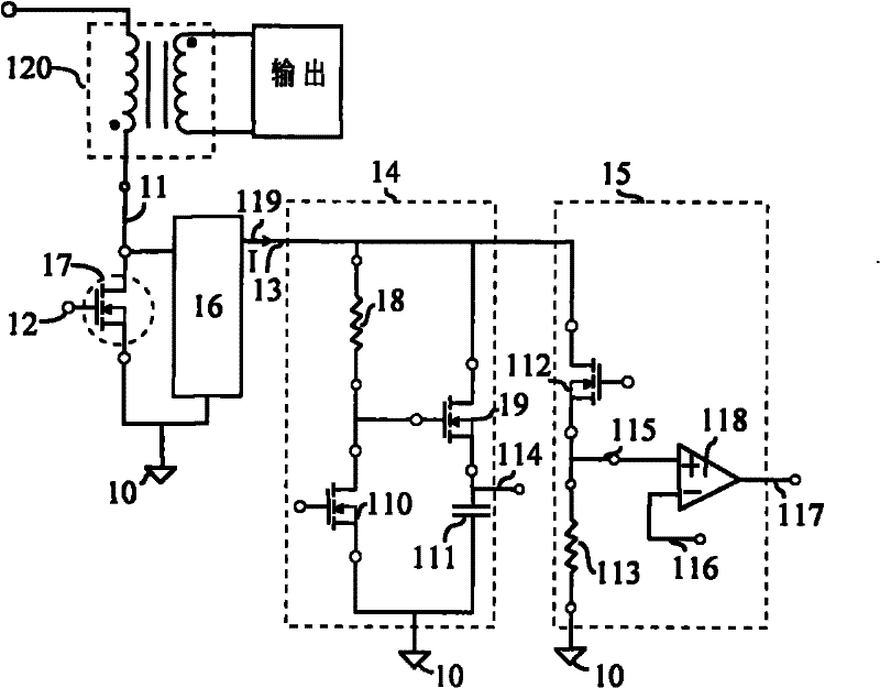 Controllable self-clamping SensorFET composite lateral power device