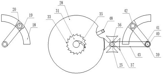 Flaw detection equipment for pump parts processing