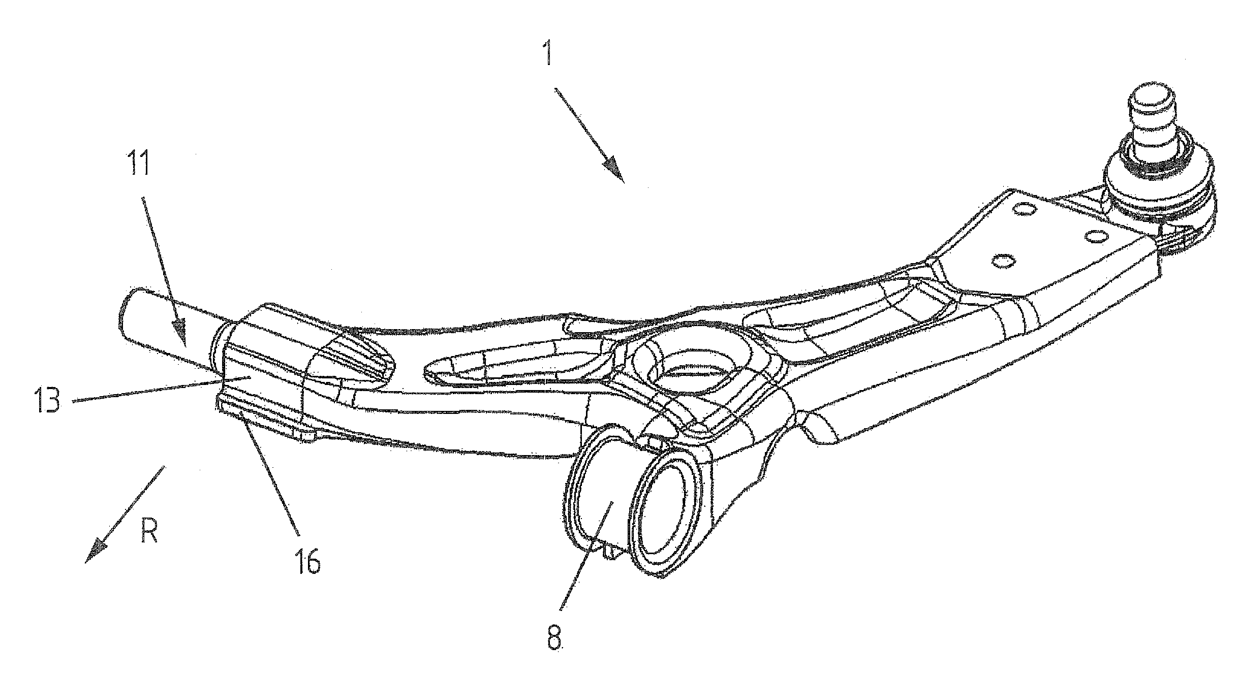 Transverse control arm