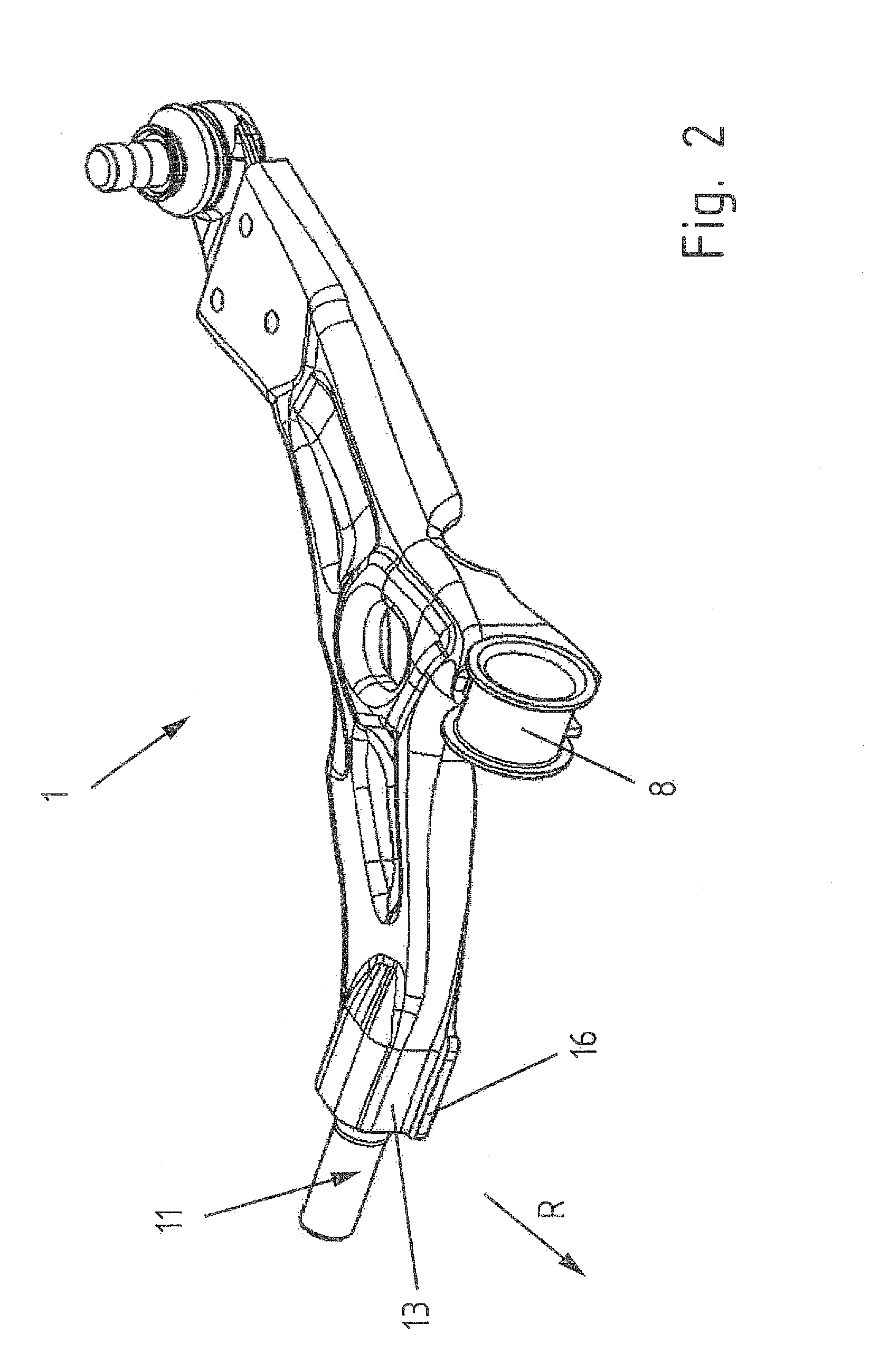 Transverse control arm