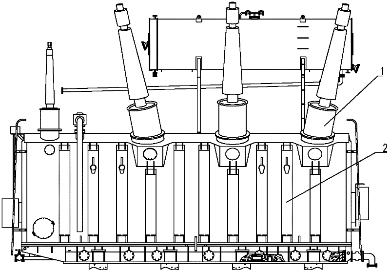 Double-capacity power transformer