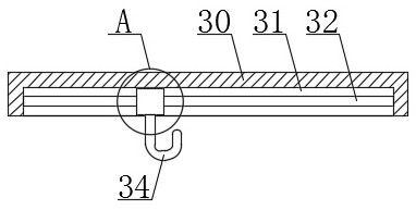 Nutrient solution conveying device for esophageal cancer nursing