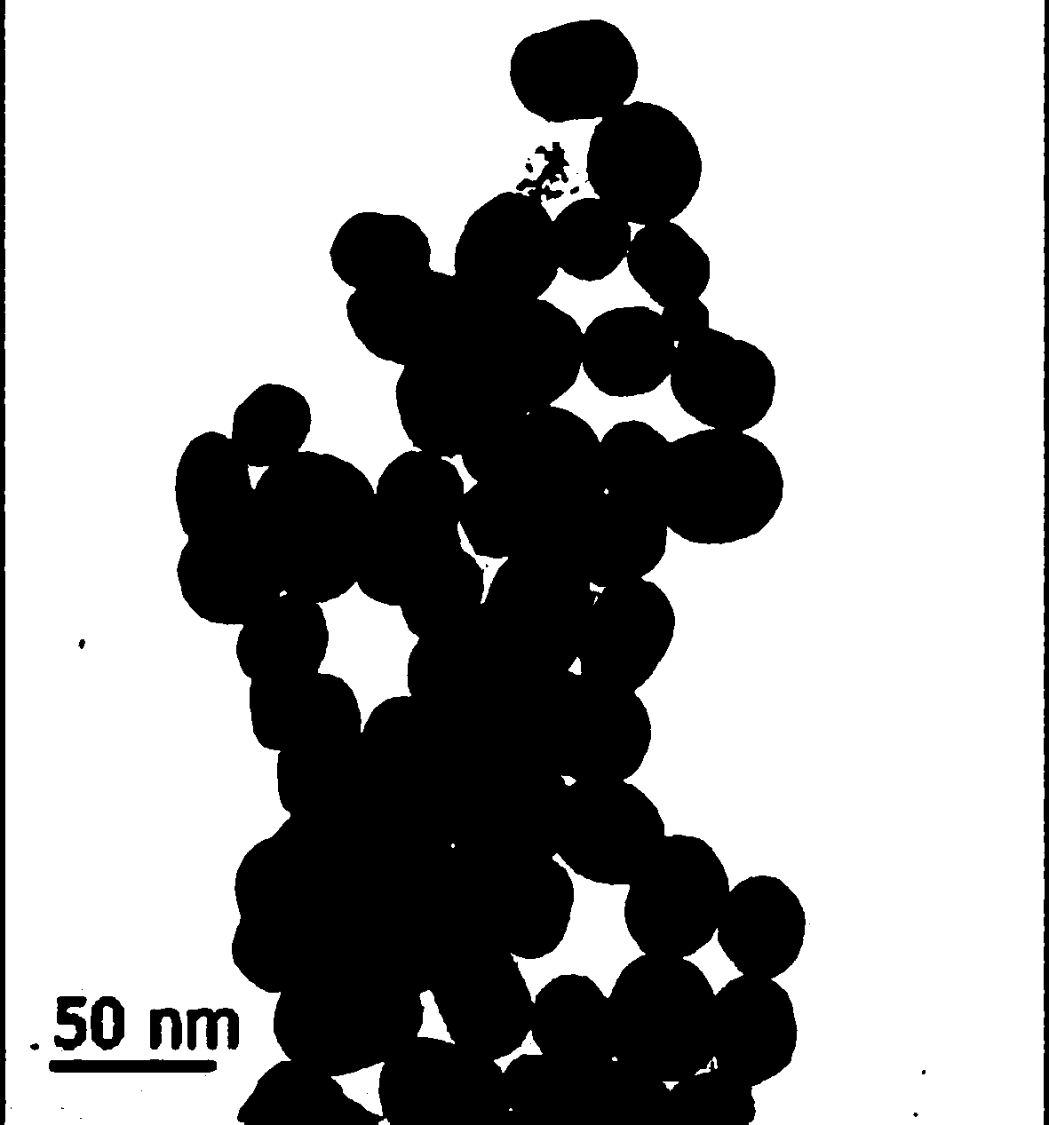 Preparation method of SERS substrate of Au@Ag nanoparticles and method for detecting glucose with substrate