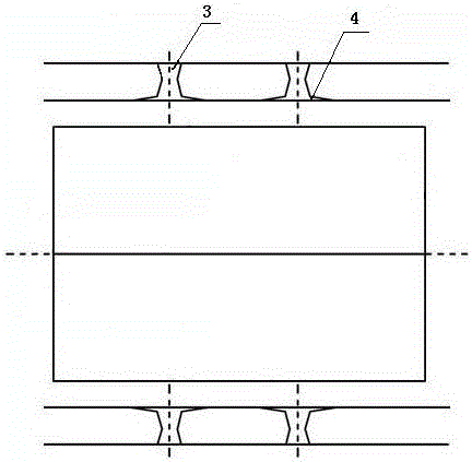 Fluid-solid coupled gas shock wave adjusting bearing