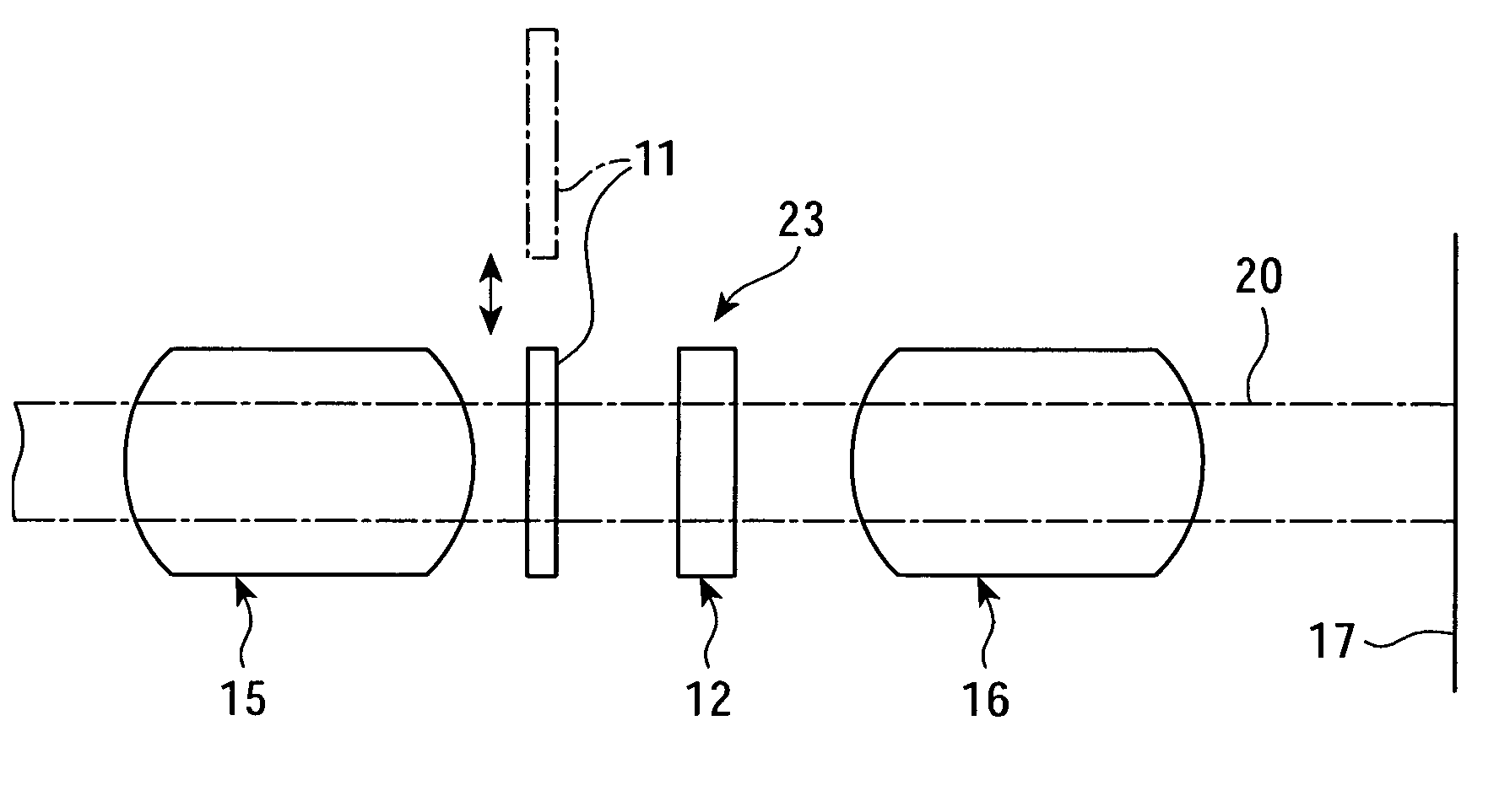 Guest-host liquid crystal element with removable polarizer