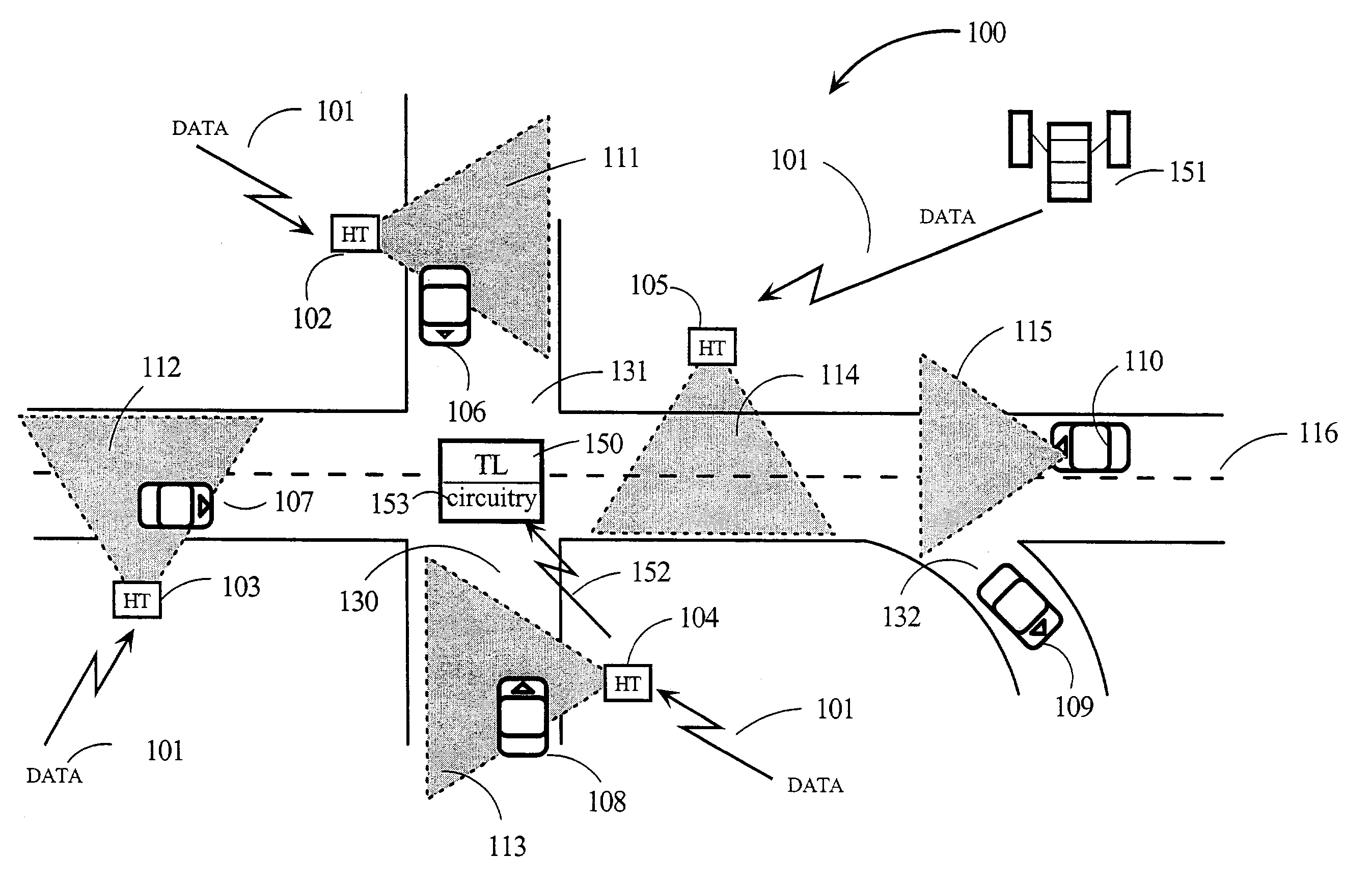 Wireless highway guide