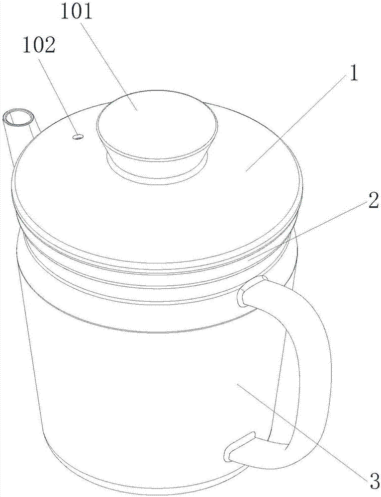 Novel tea-making pot