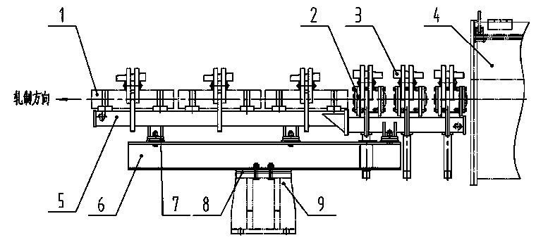 Water penetrating cooling gas seal device