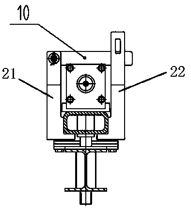 Water penetrating cooling gas seal device