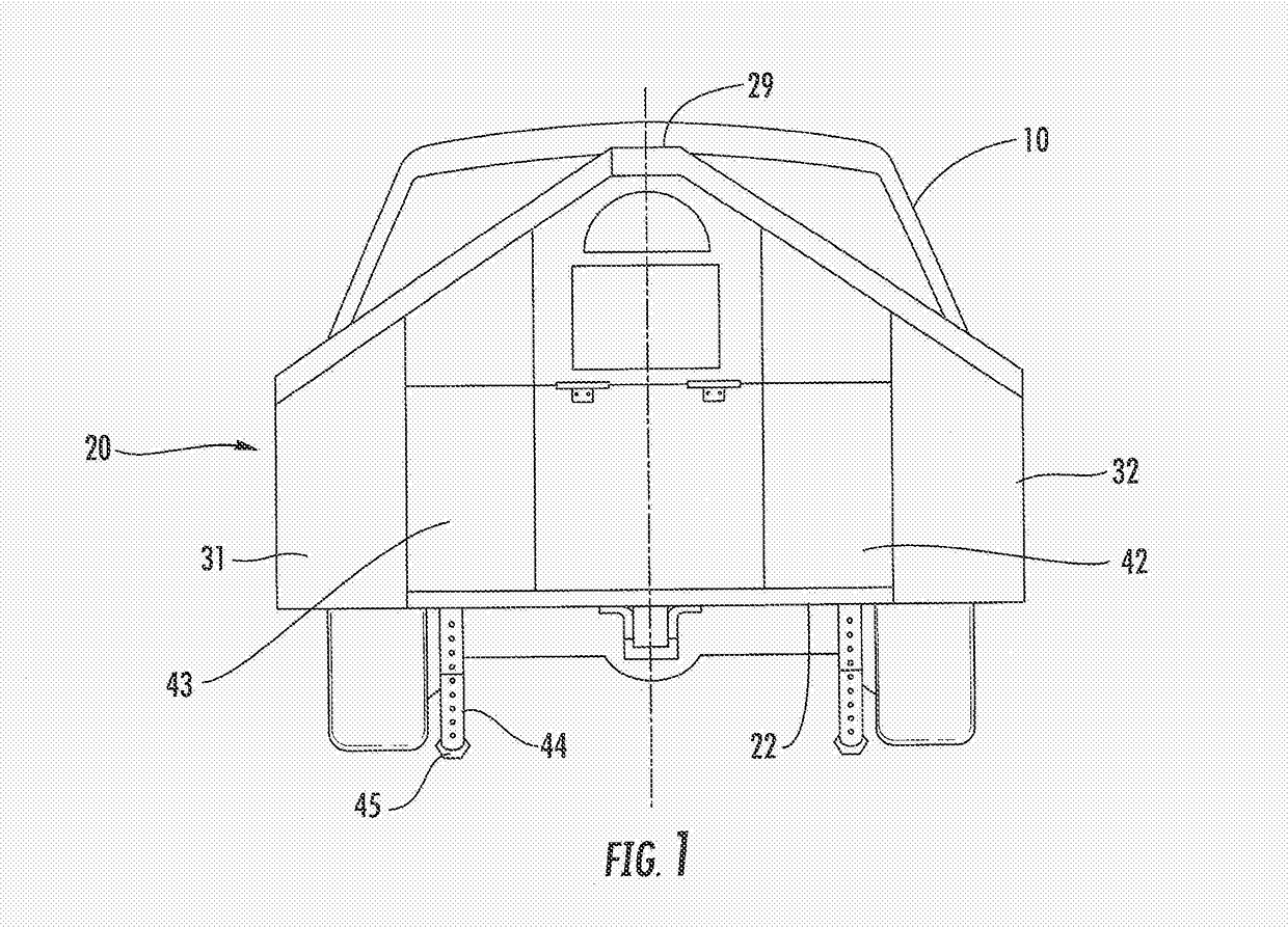 Mini-Camper Attachable to Vehicle Hitch Receiver