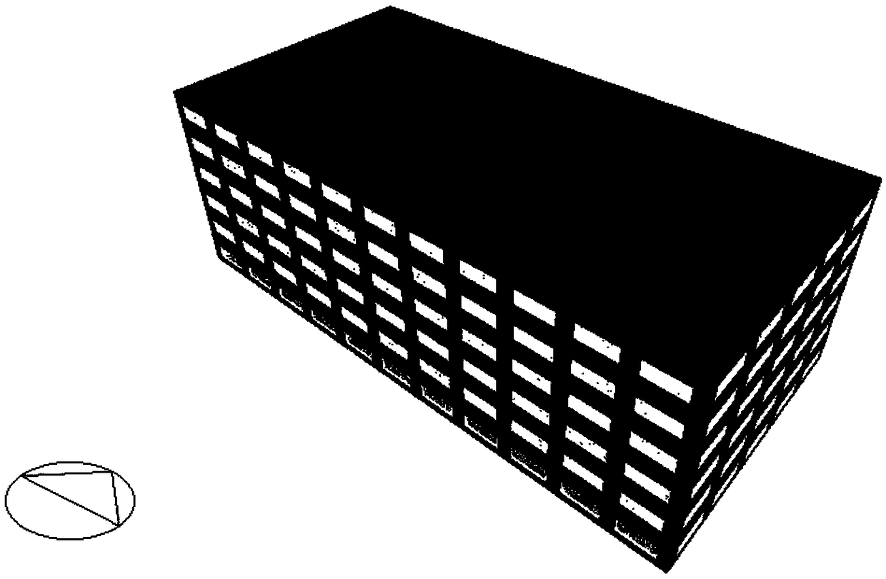 Office building space energy-saving design method using control on refrigeration energy consumption of air conditioner in summer as goal