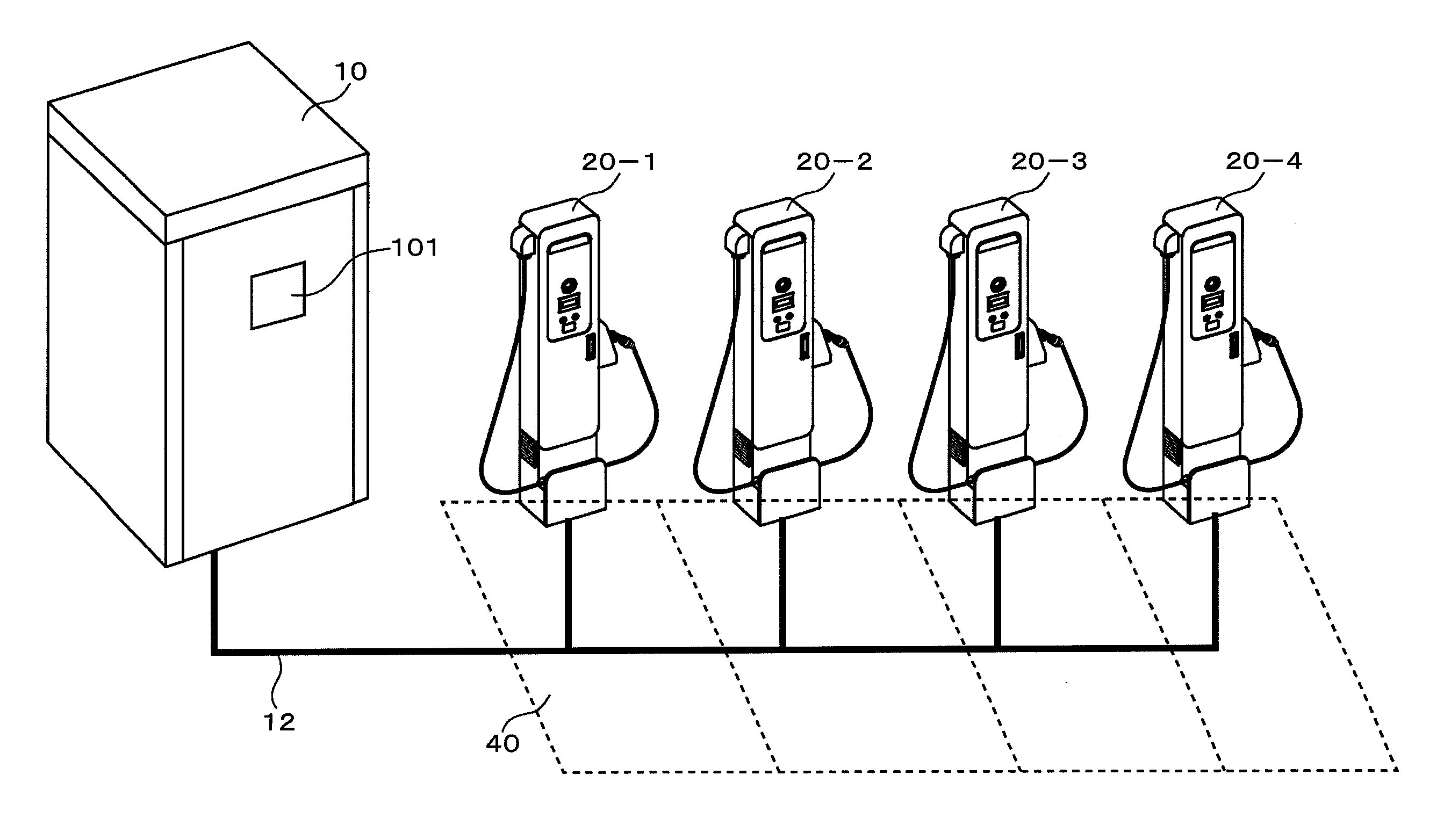 Quick charger and quick charging system for electric vehicle