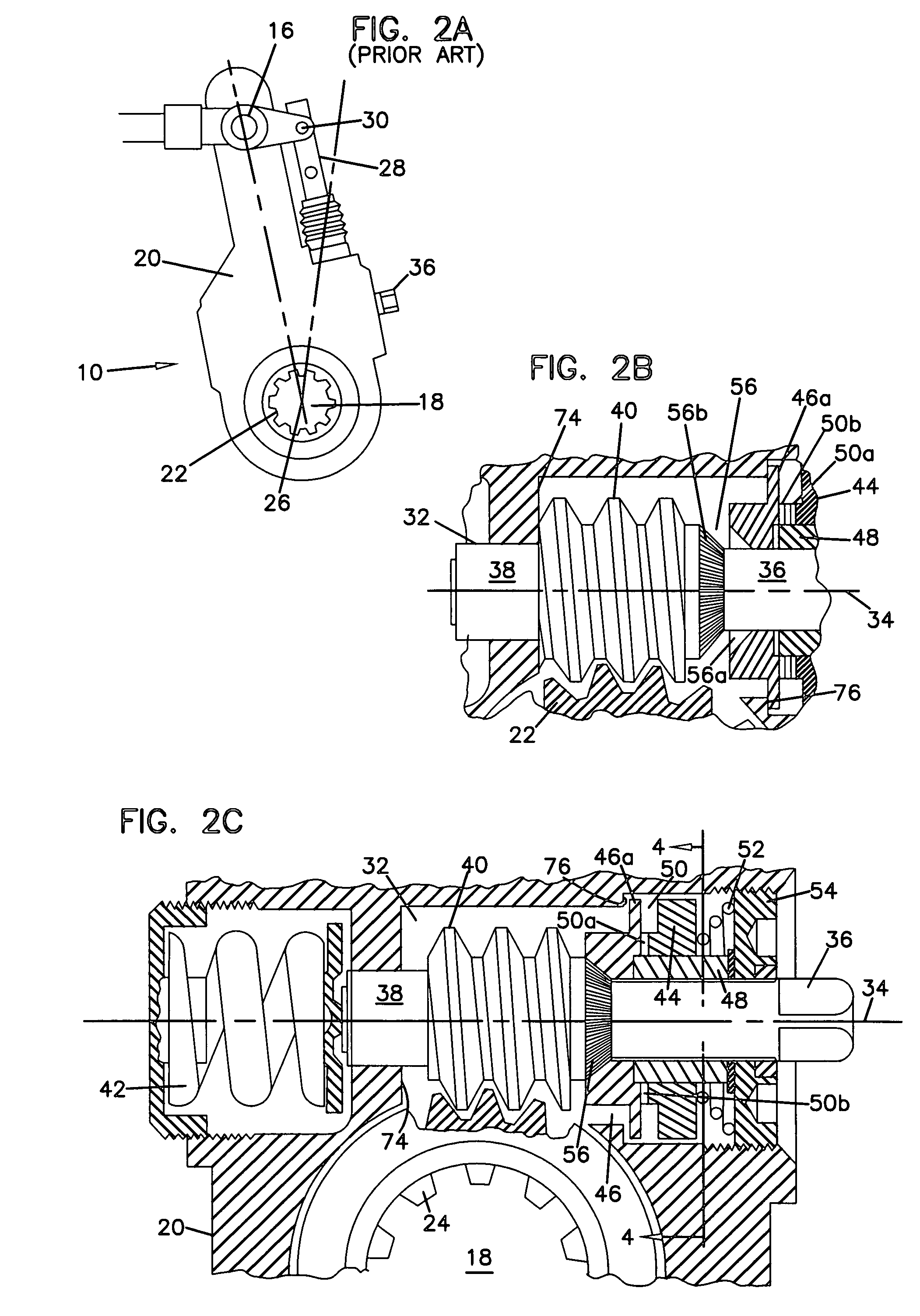 Automatic slack adjuster assembly for vehicle braking system