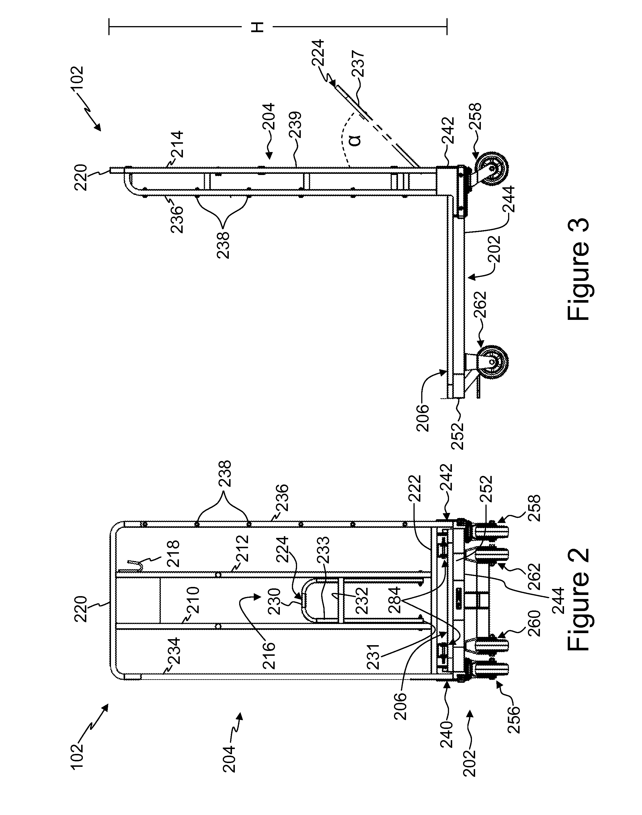 Material handling cart and method of assembling the same