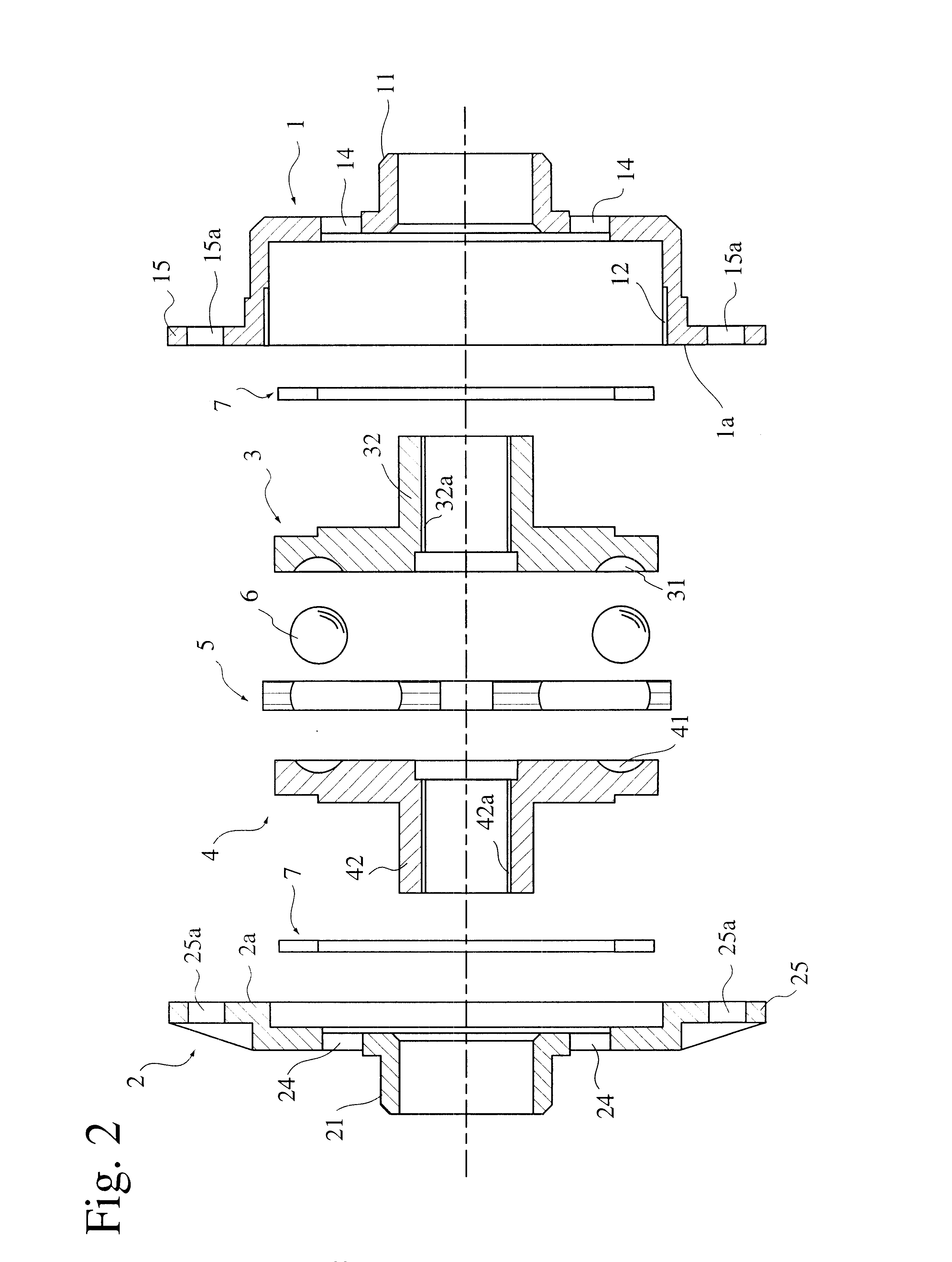 Differential device and method of manufacturing the device