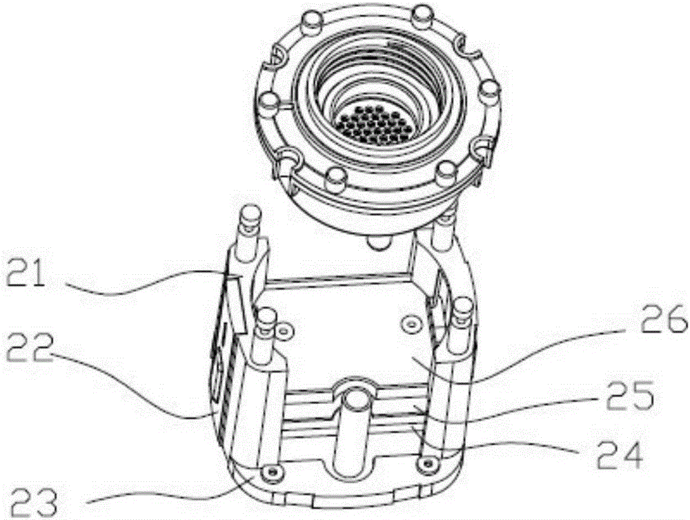 Portable hydrogen-rich water generating device