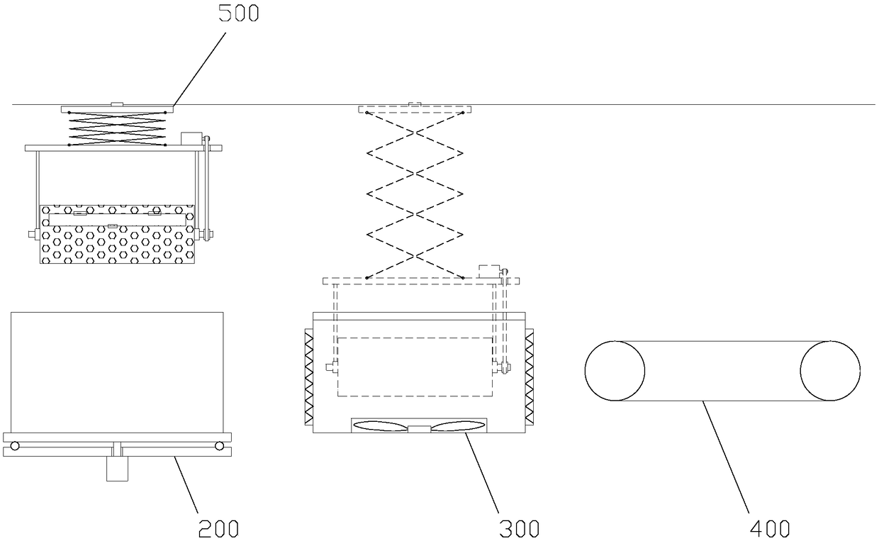 Dip-coating and drying integrated machine for Dacromet treatment