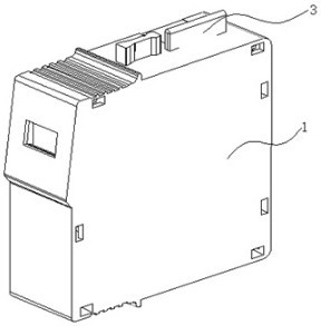 Surge protector tripping structure and surge protector