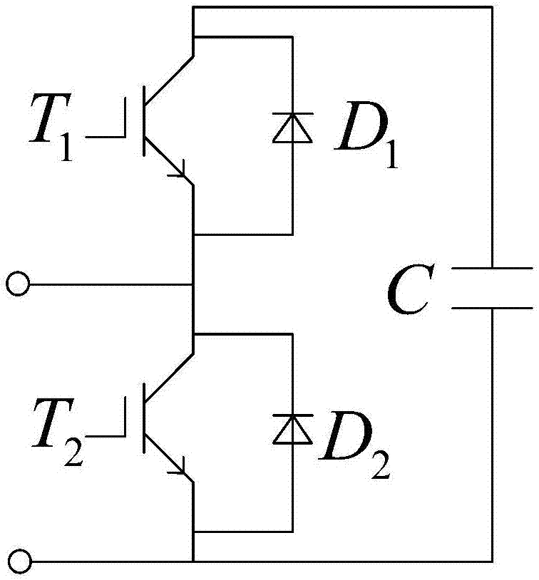 Power distribution network multi-end flexible interconnection switch based on hybrid submodules MMC