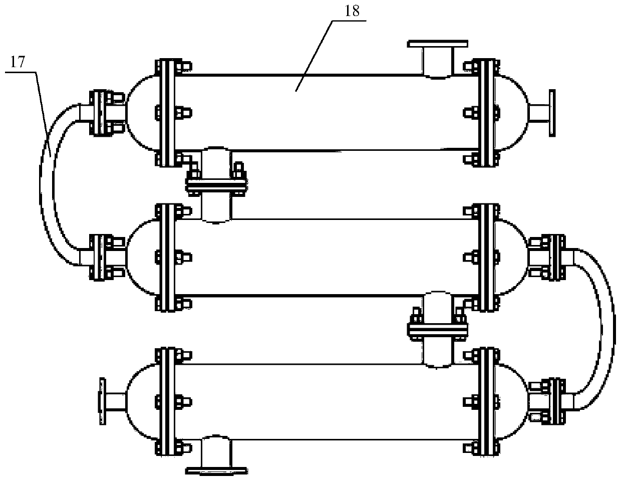 Portable elastic scroll heat exchanger