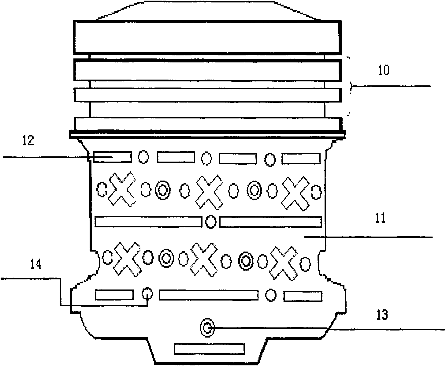 Method for reducing friction between piston and cylinder wall of internal-combustion engine, and Oil saving piston