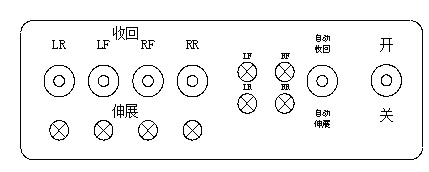 Electric leveling support system