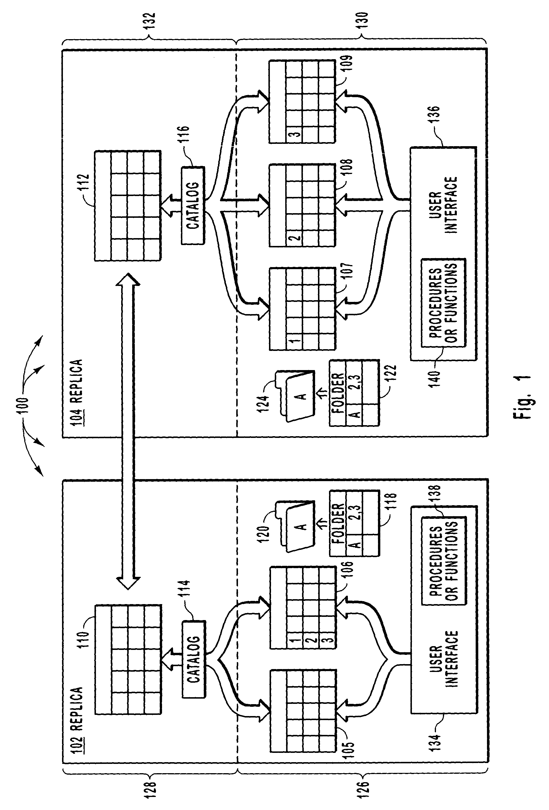 Synchronizing logical views independent of physical storage representations