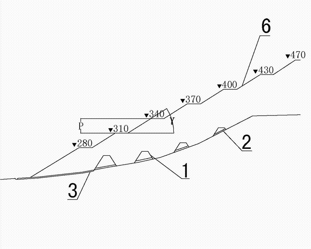 Process for constructing substrate dam of refuse dump