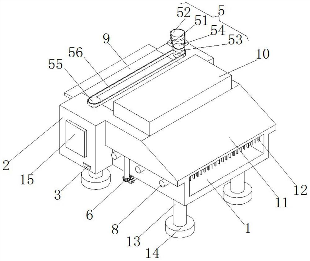 Fireproof door plate polishing equipment