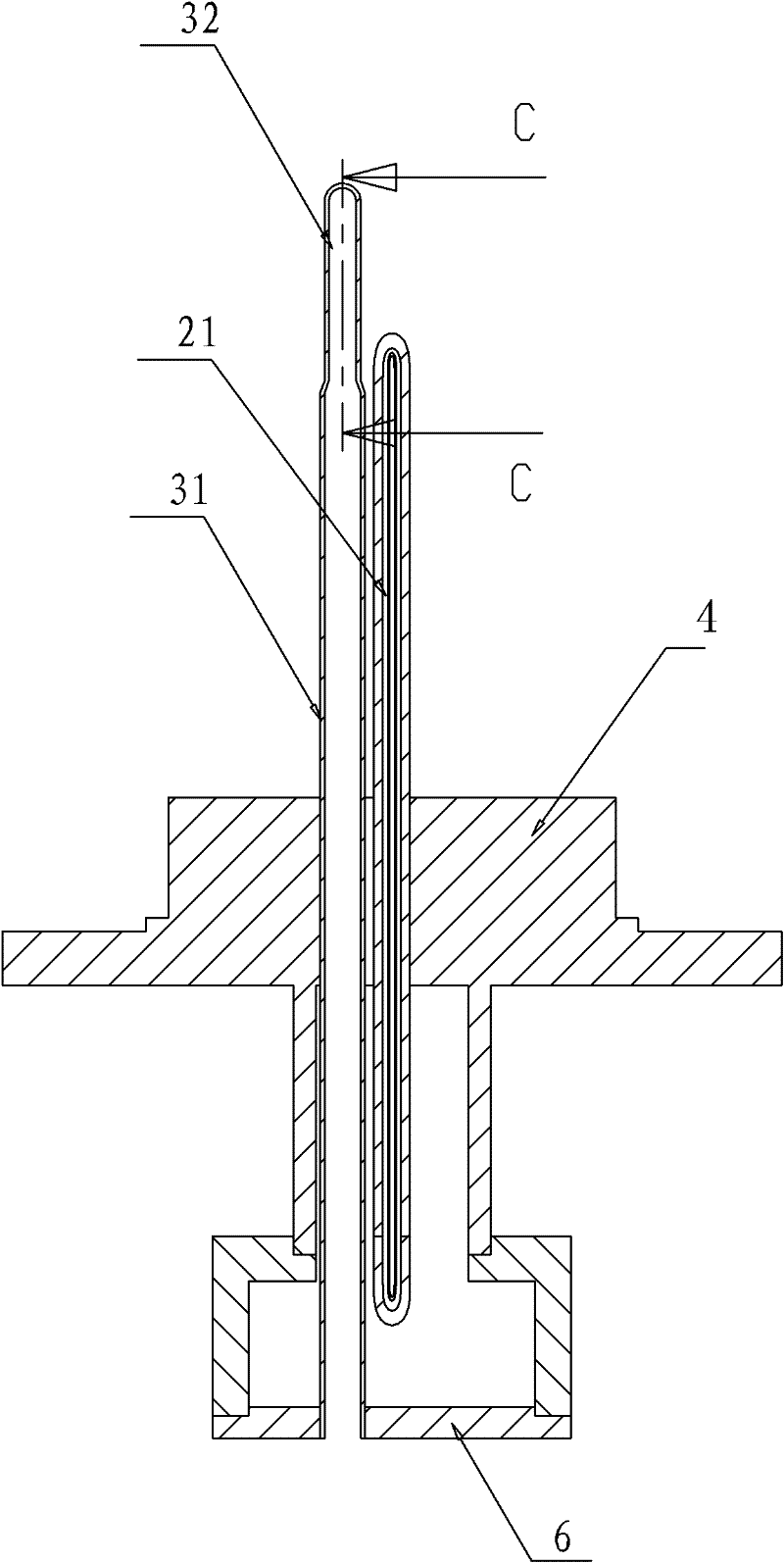 Total temperature/total pressure and static probe