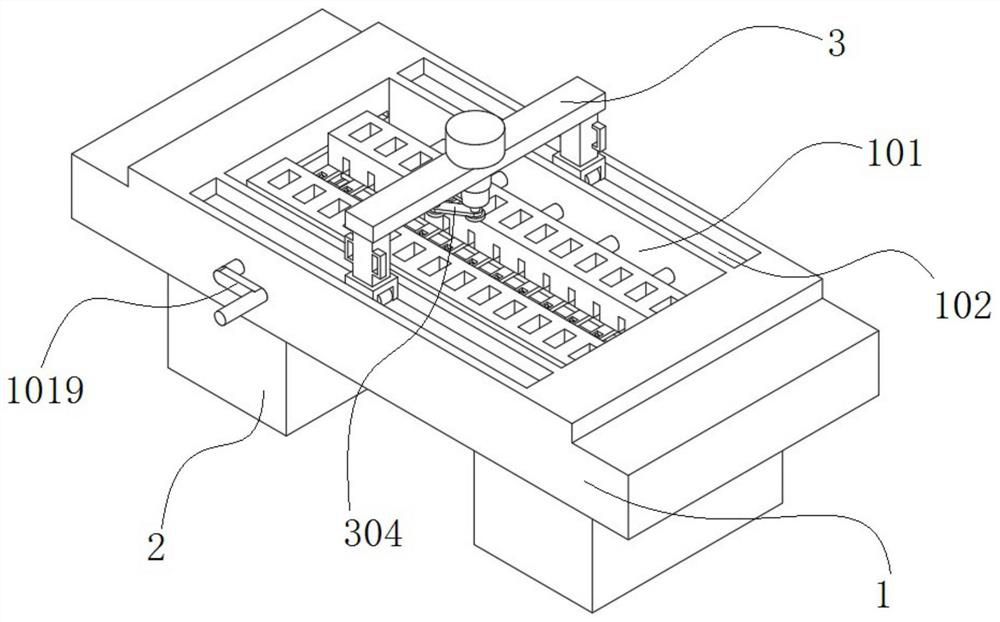 Polishing machine tool for building material processing