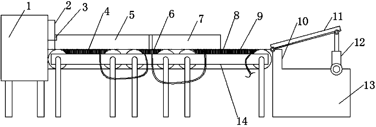 Mechanical part machining guiding device