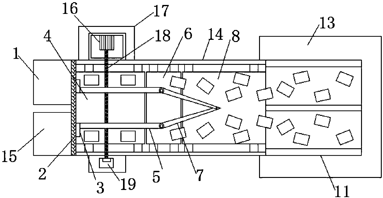 Mechanical part machining guiding device