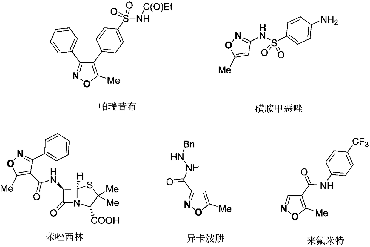 Preparation method for 5-sulfuryl-fluoride-substitued isoxazoles compound