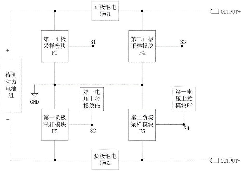 Battery detection circuit and battery management system