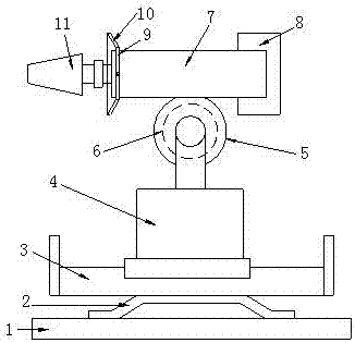 Shock-absorbing type grinding device convenient to adjust