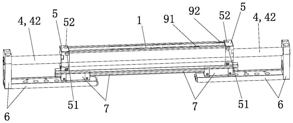 Pneumatic type bidirectional linkage device