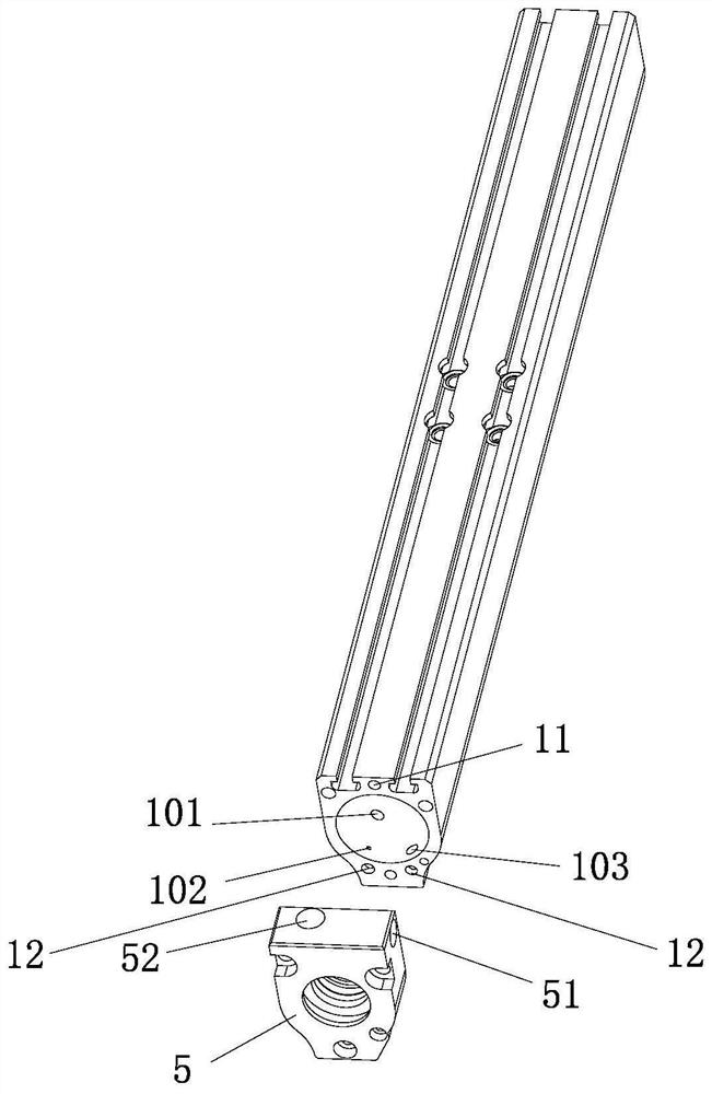 Pneumatic type bidirectional linkage device