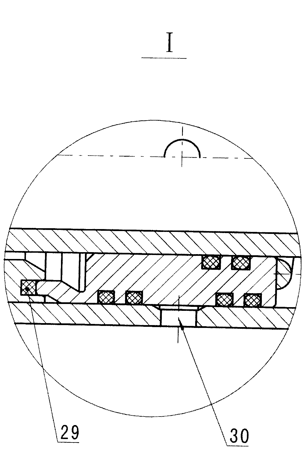 High-pressure water injection packer